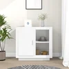 vidaXL Komoda bela 80x40x75 cm