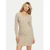 Guess Pletena obleka W5RK09 Z3KT0 Pisana Bodycon Fit