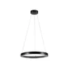 LED luster na sajli LED/19W/230V 4000K crna