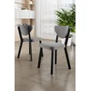 HANAH HOME Set stolica (6 komada) Arfe Grey Black