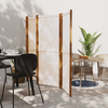 Sobna pregrada s 5 panela krem bijela 350 x 180 cm
