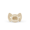 Elodie - duda Binky Bow, Oat White