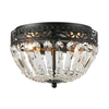 Markslöjd 108598 - Plafonsko svetlo ETIENNE 2xE14/40W/230V crno