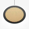 Maytoni LED obesek El, O 15,3 cm, bela, aluminij - Dnevna soba/jedilnica - Sodobni - bela, črna