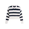 Tommy Jeans Pulover DW0DW22926 Mornarsko modra Loose Fit