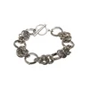 Multiring bracelet - silver color
