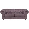 Landscape CHESTERFIELD ZOFA, sivovijolična tekstil