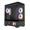 Kućište Raidmax Infinita i803 ARGB Black LCD Ekran, i803BF