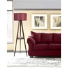 Opviq Podna lampa, 153 cm, E27, Bordo