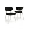 HANAH HOME Set stolica (4 dela) Toldy Black White