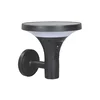 EUROLAMP solarna zidna lampa sa senzorom pokreta, 3.8W, 500lm, crna