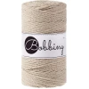 Bobbiny 3PLY Macrame Rope 3 mm 100 m Beige Vrvica