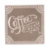 Kuhinjska brisača 50 x 50 cm, Coffee fresh - peščena