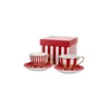 Komplet skodelic in krožnikov za 2 osebi. home & lifestyle 220 ml