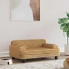 Krevet za pse smeđi 70 x 45 x 30 cm baršunasti