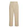 Tommy Hilfiger Hlače iz tkanine WW0WW45589 Bež Relaxed Fit