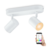 WiZ - LED RGBW prigušiva ugradna spot svetiljka IMAGEO 2xGU10/4,9W/230V Wi-Fi