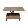 Sto multifunkcionalni sklopivi braon 60x90/120x90cm