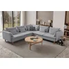 ATELIER DEL SOFA Ugaona garnitura Flexy L Grey