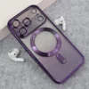 Maska Mag Case Electroplated za iPhone 17 Pro Max ljubicasta