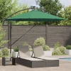 Suncobran Zelena 294 x 294 x 248 cm Poliester i aluminij