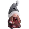 Novogodišnja figura sa led svetlom devojčica 13cm ( 165114 )
