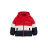 TOMMY HILFIGER Zimska jakna mornarska / rdeča / bela