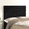 Vidaxl vidaXL Vzglavja za posteljo, 4 kosi, črna, 72x7x78/88 cm, žamet