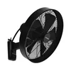 ZEVENTI - Zidni ventilator FREEZE 50W/230V prečnika 40 cm, crni + daljinski upravljač