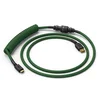 Glorious Gaming Coiled Zelena 1,37 m