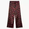 Cropp - Pantalone s printom - CRNO