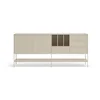 Kremno bela komoda 220x98x45 cm Platt – Teulat
