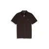TOM TAILOR Majica temno rjava / bela