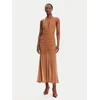 Bardot Cocktail obleka Sephera 59872DB Rjava Regular Fit