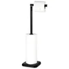 Northix Držalo za toaletni papir, črno, 56 cm