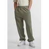 Mens basic sweatpants Fluffy light olive