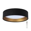 LED prigušiva stropna svetiljka SMART GALAXY LED/24W/230V crna/zlatna + daljinski upravljač