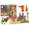 Gradbeni bloki Puzzle 3D DIY dinozavri Razstavljanje Vaja
