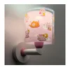 Dalber 41769S - Dečija zidna lampa KAWAII FRIENDS 1xE27/15W/230V ružičasta
