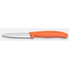 Victorinox nož 6.7639.C1 za zelenjavo, nazobčan, 8 cm, oranžen