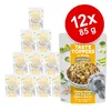 Applaws Taste Toppers vrečke v bujonu 12x85 g - Govedina s stročjim fižolom, sladkim krompirjem & rdečo papriko