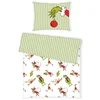 The Grinch POSTELJNINA GRINCH 140/200 cm saten večbarvno