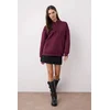 Trendyol Milla ženski duks Twoaw24Sw00103, ljubičasta