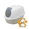 Moderna Smart Cat Warm Gray, Zatvoreni Toalet Za Mačke, Sivi