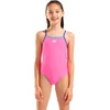 Arena swimsuit light drop solid shocking pink/neon blue 128cm