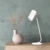 Opviq Stona lampa E27 Grlo, Bijela