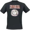 Nirvana Majica Distressed Logo Unisex Black S