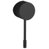 SOLARIS lever, black matt - Črna mat barva - Sapho - 24 - Medeninasti - Krožni - 14