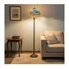 Brilagi - Tiffany vitražna podna lampa JUNGLE 2xE27/60W/230V