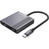 Sandberg USB-C 2xHDMI+USB+PD priklopna postaja
